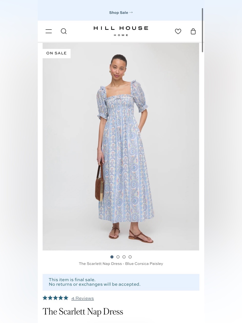 Hill House Scarlett Nap Dress